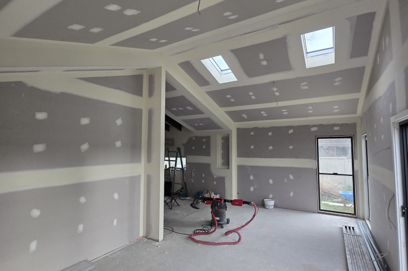 Modern Ceiling Renovation with Square Set Finish in Thirroul, NSW